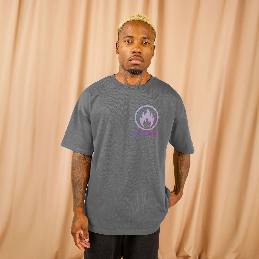 Deus Intus Move With Intention Oversized Graphic T