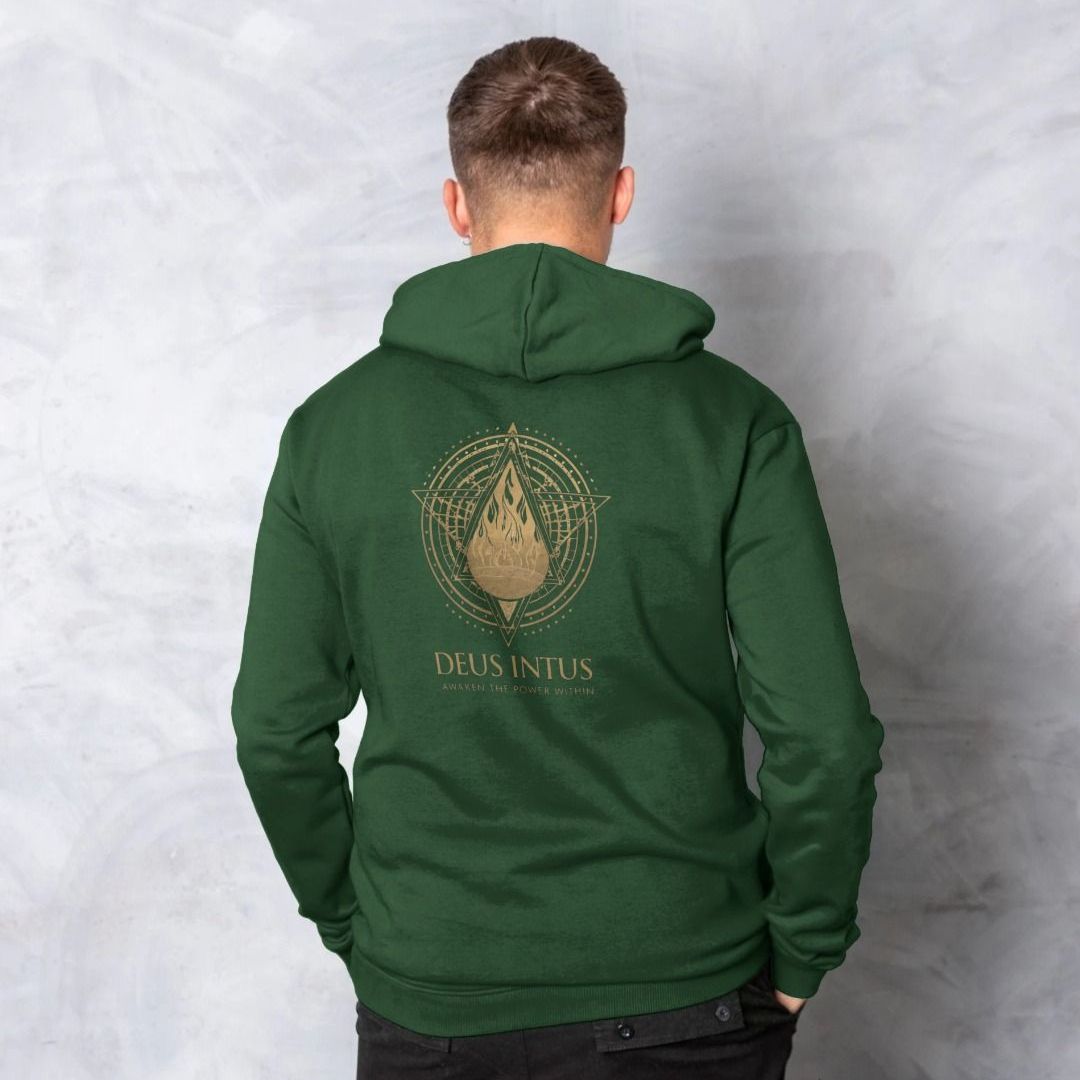 Deus Intus Sacred Geometry Hoodie