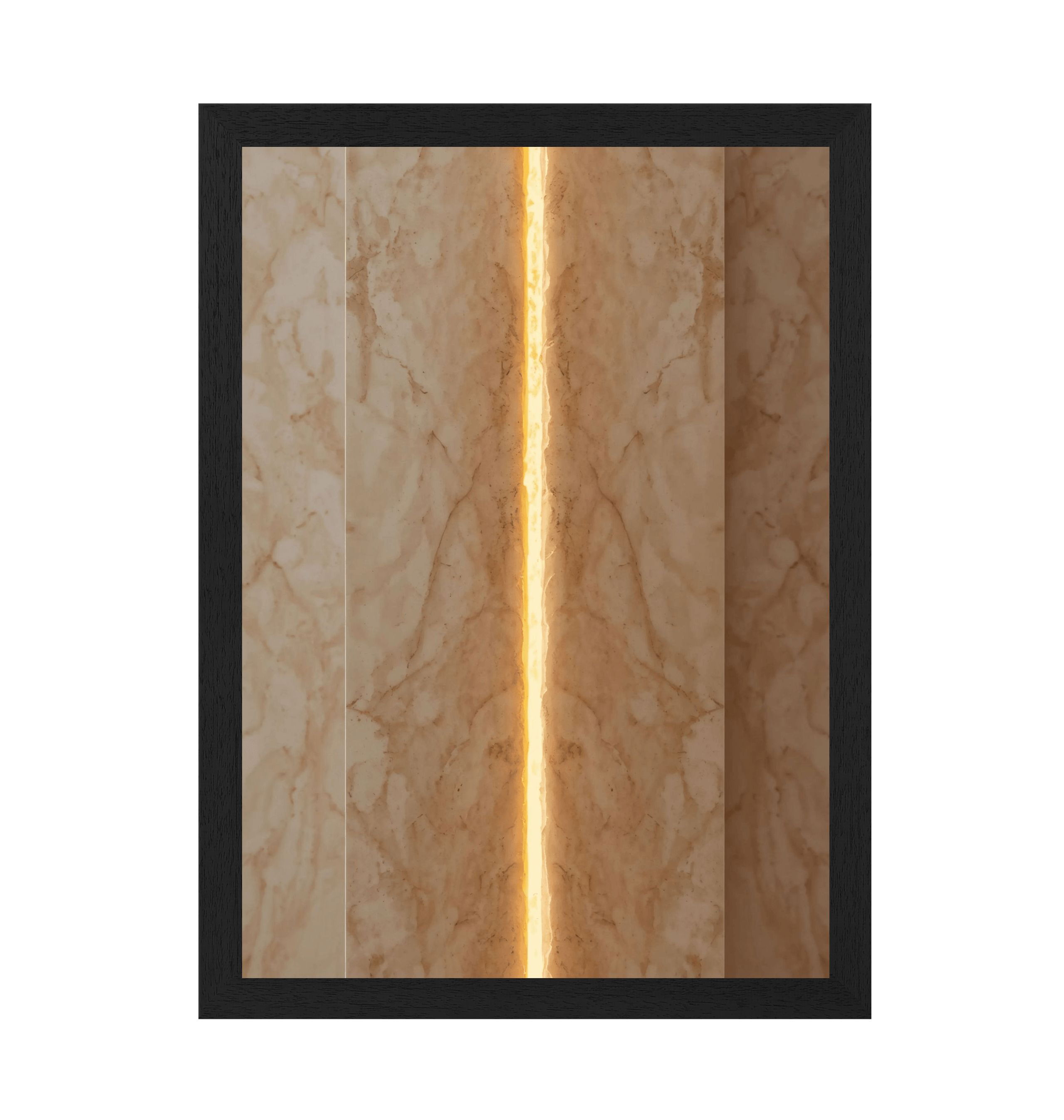 Axis of Light Framed Wall Art