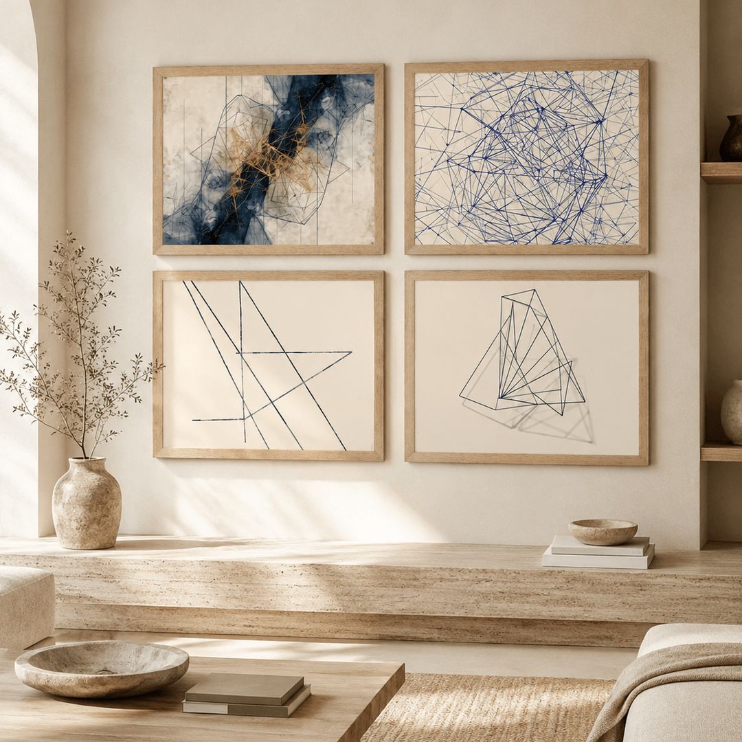 Inner Structure Framed Wall Art