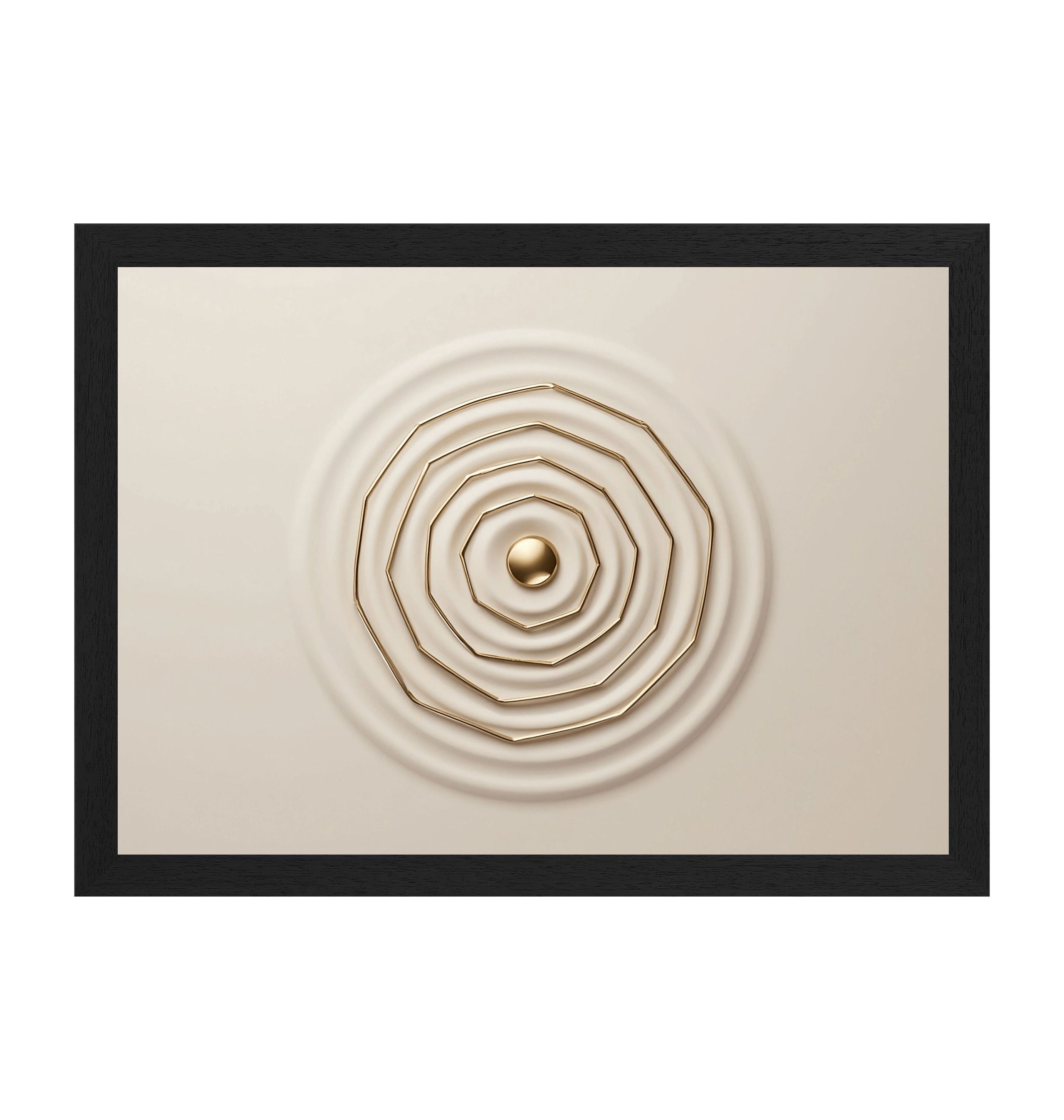 Orbital Stillness Framed Wall Art
